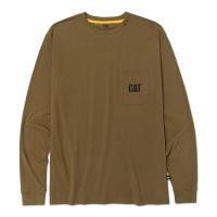 CAT 1010243 - Tough Cut Long Sleeve Pocket Tee