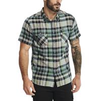 CAT 1020005 - Plaid Short Sleeve Work Shirt