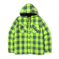 CAT 1040064 - EV Hooded Flannel Shirt Jac