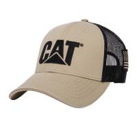 CAT 1090042 - Cat Logo Flag Hat
