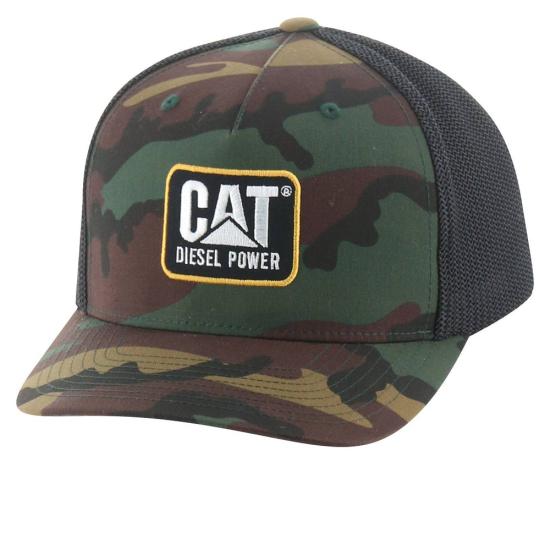Woodland Camo CAT 1120254 Front View