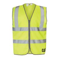 CAT 1320025 - Hi Vis Zip Vest