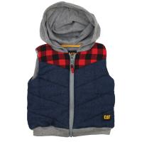 CAT 1320028 - Denim Insulated Work Vest - Boys