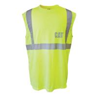CAT 1510291 - Hi-Vis Sleeveless T-Shirt