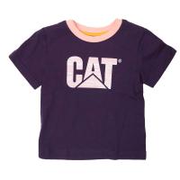 CAT 1510313G - Design Mark Ringer T-Shirt - Girls