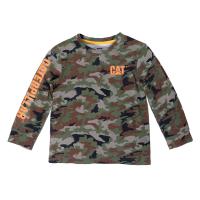 CAT 1510522 - Trademark Banner Long Sleeve T-Shirt - Boys
