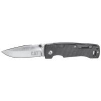 CAT 980000 - 6-5/8" Drop Point Folding Knife 2-7/8" Stainless Steel Blade