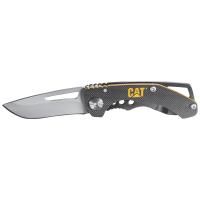 CAT 980010 - 5" Drop Point Folding Knife 2" Stainless Steel Blade