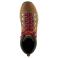 Grizzly Brown/Rhodo Red Danner 62302 Top View - Grizzly Brown/Rhodo Red