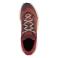 Chocolate/Rhodo Red Danner 65202 Top View - Chocolate/Rhodo Red