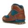 Brown/Deep Teal Danner 32253 Left View - Brown/Deep Teal