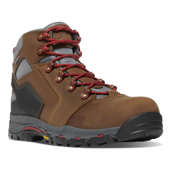 Brown/Red Danner 13881 Front View