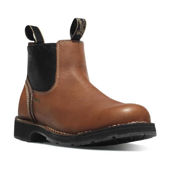 Danner 16011 - Workman Romeo GTX® Plain Toe Work Boots | Dungarees