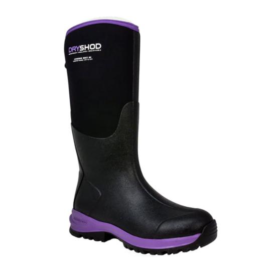 Black/Purple Dryshod LGX-WH Front View