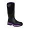 Black/Purple Dryshod LGX-WH Front View - Black/Purple