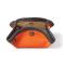 Orange/Dark Tan Filson 11069158 Front View - Orange/Dark Tan