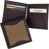 Filson 2001-TN - Leather & Rugged Twill Packer Wallet