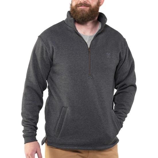 Jack Rivet JR1006 - 1/2-Zip Lined Work Sweatshirt | Dungarees