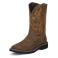 Reddish Tan Justin WK4682 Left View - Reddish Tan
