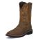 Reddish Tan Justin WKL4682 Left View - Reddish Tan