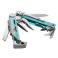 Aqua/Silver Leatherman 833185 Front View - Aqua/Silver