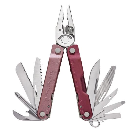 Heathered Cranberry Leatherman 833316 Front View