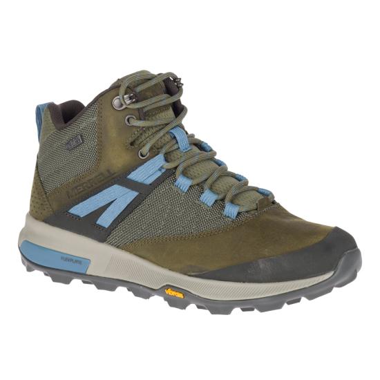 Dark Olive Merrell J99622 Right View