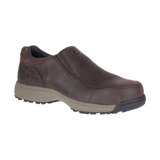 Espresso Merrell Work J20995 Right View