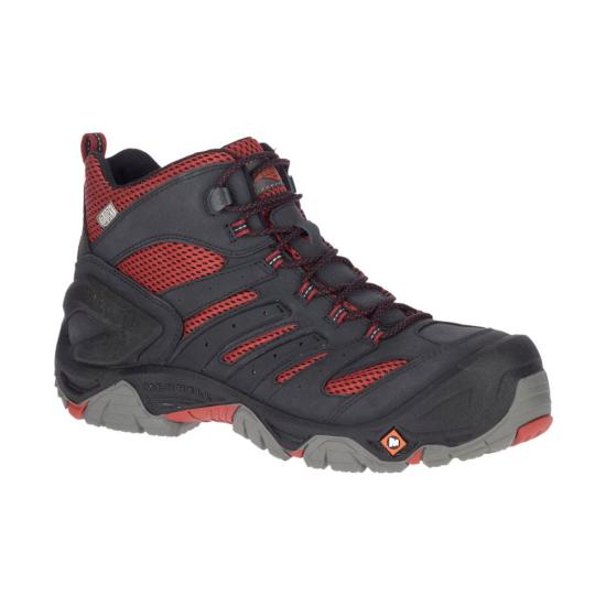 Black Merrell Work J35191 Right View