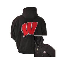 TeamWorx 36WI - Wisconsin Canvas Hooded Jacket