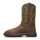 Brown/Sage Thorogood 804-4342 Left View - Brown/Sage