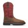 Brown/Scarlet Thorogood 804-4341 Right View - Brown/Scarlet
