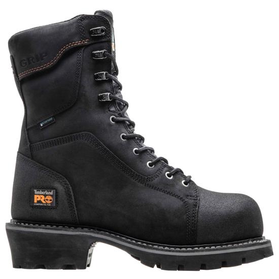 Black Timberland PRO 91614 Right View