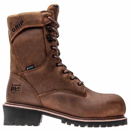 Brown Timberland PRO A1X59 Right View