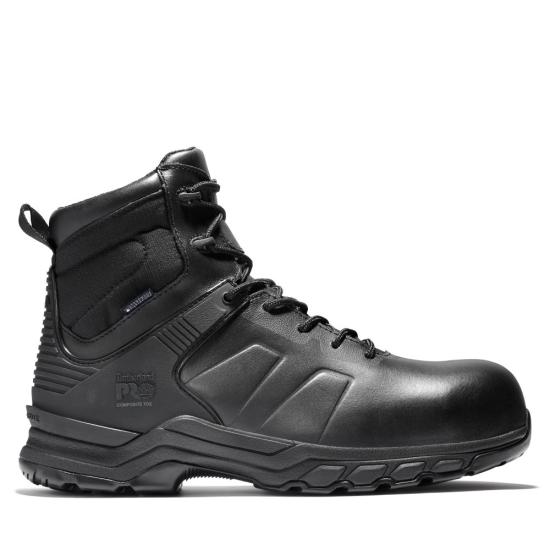 Black Timberland PRO A1XVN Front View