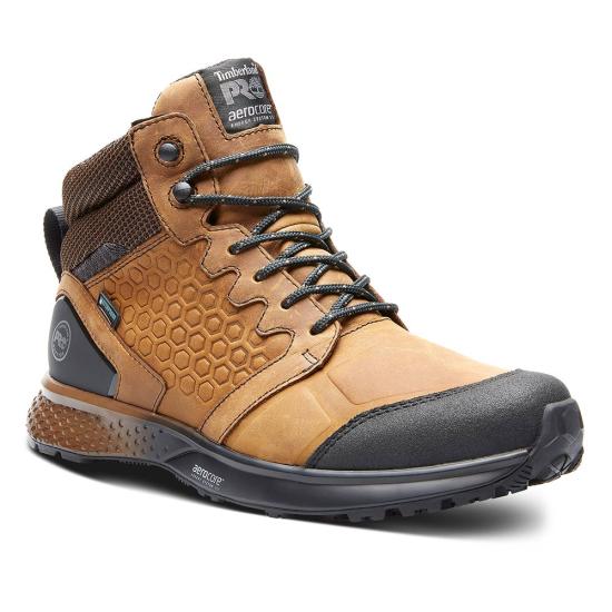 Brown Timberland PRO A27BG Front View