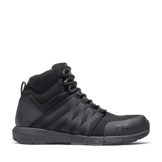 Black Timberland PRO A28WF Right View