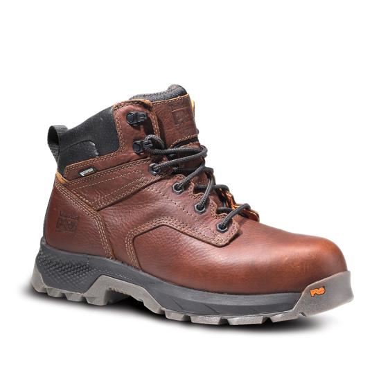 Brown Timberland PRO A42FY Front View