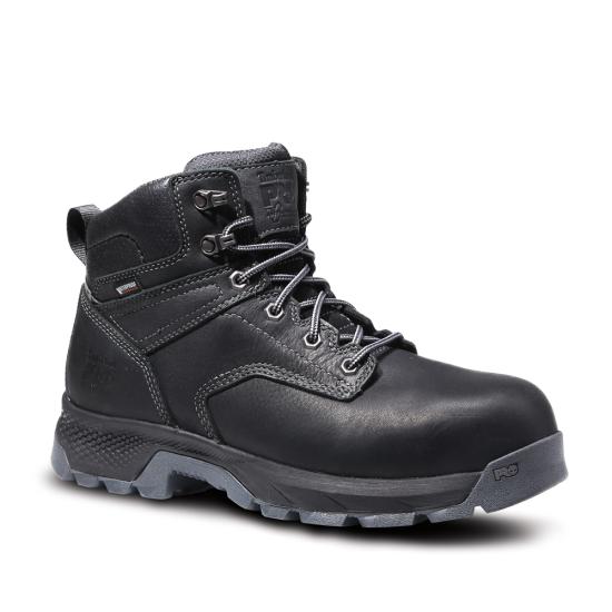 Black Timberland PRO A42GN Front View