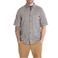 Timberland PRO A64BH - Woodfort Short Sleeve Lightweight Flannel Flex Shirt