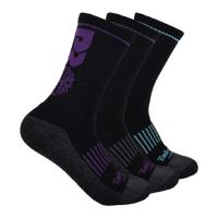 Timberland PRO TB385403TD - Women's Rugged HC Crew Sock 3-Pack