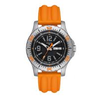 Traser 100210 - Extreme Sport Watch with Orange Silicone Band