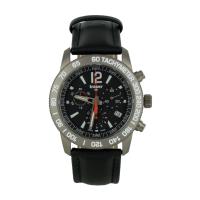 Traser 100309TRA - Classic Chronograph Titan Watch with Leather Band