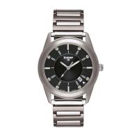 Traser 100337 - Translucent Black Watch with Elastic Steel Watch