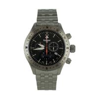 Traser 100369 - Jungmann Aviator Watch with Stainless Steel Band