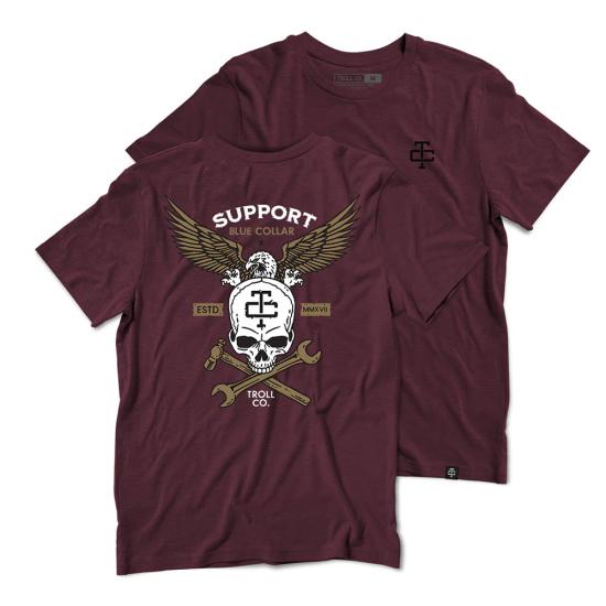 Maroon Troll Co. TC1619 Back View