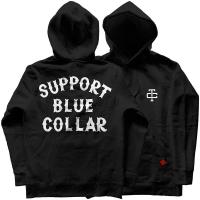Troll Co. TR1112 - Support Blue Collar Hoodie