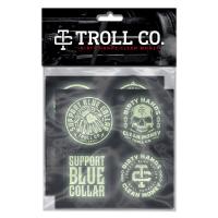 Troll Co. TR1139 - Light it Up - Glow in the Dark (Hard Hat Sticker Pack)