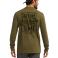 Military Green Troll Co. TC2327 Back View - Military Green