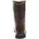 Dark Brown Wolverine W10085 Back View Dark Brown Wolverine W10085 Back View - Dark Brown